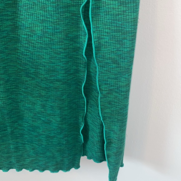 Wild Fable Cross Front Ribbed Midi Dress - Picture 6 of 6